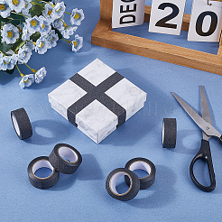 8 rollo de cintas plásticas adhesivas con brillantina&nbsp;DIY-CP0011-84B