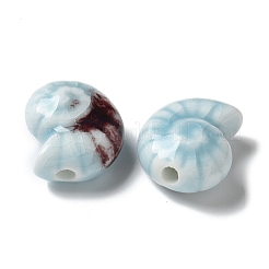 Perles en porcelaine manuelles&nbsp;PORC-L080-F17