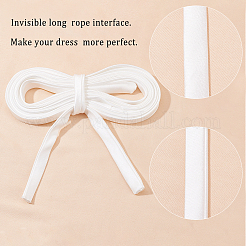 Satin-Hochzeitskleid zurück Bindeseil&nbsp;SRIB-WH0011-039A