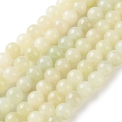 Fili di perline di calcite verde naturale&nbsp;GG-NH0008-A01-6mm-01