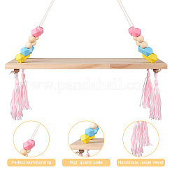 Étagère de perles en bois rhombiques&nbsp;CF-TAC0001-07B