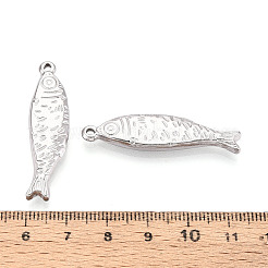 Fischanhänger aus 304 Edelstahl&nbsp;STAS-T069-13P