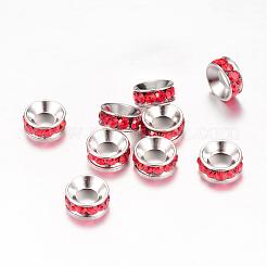 Intercalaires avec strass&nbsp;RB-S043-8mm-P