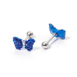 Pendientes de barra para cartílago de acero inoxidable quirúrgico 316&nbsp;AJEW-L078-A