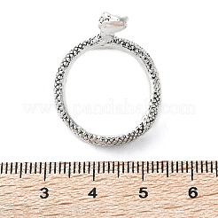 Legierung Manschettenfingerringe&nbsp;RJEW-T006-33AS
