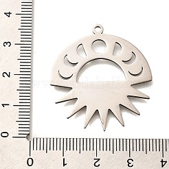 201 Edelstahlanhänger&nbsp;STAS-B083-02P