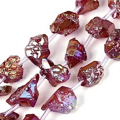 Perles d'améthyste naturelle brute&nbsp;G-Q610-05C