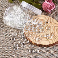Transparente Glas Cabochons&nbsp;GGLA-CD0001-03