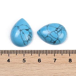 Gefärbten Synthese Türkiscabochons&nbsp;G-H094-01A-20