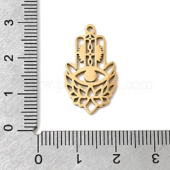 Pendenti cavi in acciaio inossidabile 304&nbsp;STAS-H247-03G