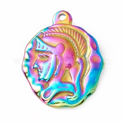 Pendentifs en acier inoxydable 304 avec placage ionique (IP)&nbsp;STAS-C049-26M