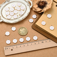 Pendentifs d'émail en alliage&nbsp;ENAM-YW0001-100