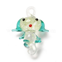 Manuelle Bunte Malerei Anhänger & Charms&nbsp;LAMP-G156-04