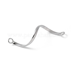 925 breloques connecteur en argent sterling&nbsp;STER-M093-04P