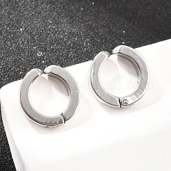 Pendientes de puño de acero inoxidable 201&nbsp;EJEW-T056-01P-02