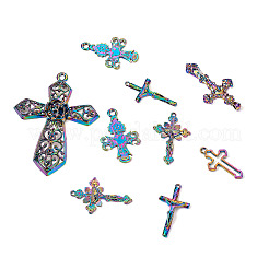 12pcs 6 Arten überzogene Legierungsanhänger&nbsp;FIND-TA0001-44