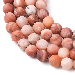 Chapelets de perles en aventurine rose naturel&nbsp;LS-G-G716-01-6mm