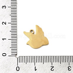304 Edelstahl-Emaille-Anhänger&nbsp;STAS-I336-14G