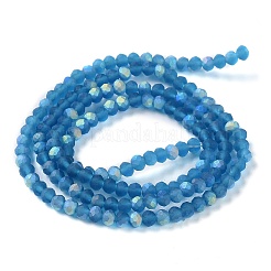 Abalorios de vidrio jade de imitación hebras&nbsp;EGLA-YW0003-19A-23