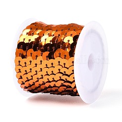 Umweltfreundliche Paillettenperlen aus Kunststoff&nbsp;PVC-Q092-6mm-13