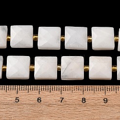Natürliche weiße Jade perlen Stränge&nbsp;G-F839-A22-01