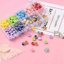 225pcs runde Harzperlen&nbsp;DIY-YW0002-85