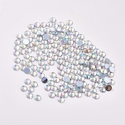 Acrylique strass dos plat&nbsp;OACR-WH0003-05C-04