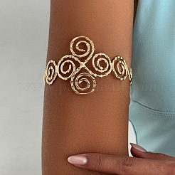 Brazaletes de hierro con nudo espiral para la parte superior del brazo para mujer&nbsp;WG4ED01-01