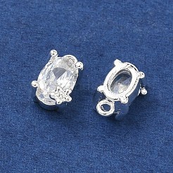Messing micro pave klare zirkonia anhänger&nbsp;KK-B172-11S