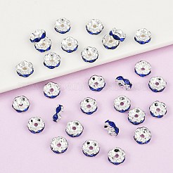 Messing Strass Zwischen perlen&nbsp;RSB030NF-15