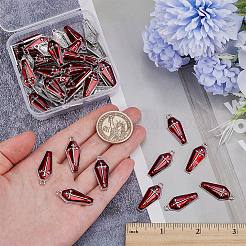 50pcs Halloween-Thema-Legierungs-Emaille-Anhänger&nbsp;ENAM-ME0001-08