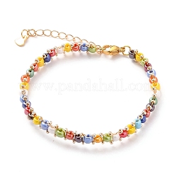 Bracelets en perles de rocaille de verre&nbsp;BJEW-JB05623