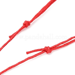 7 Stück Halskettenzubehör aus gewachstem Polyester&nbsp;AJEW-JB01394