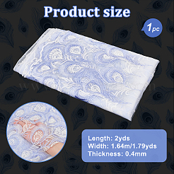 Tissu en polyester et dentelle&nbsp;DIY-WH0591-125C