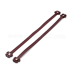 Sakura-Blumenende aus Rindsleder zum Aufnähen von Taschengriffen&nbsp;FIND-D027-18A