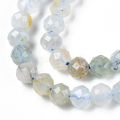 Naturelles et synthétiques mélangées perles de pierres précieuses brins&nbsp;G-D080-A01-01-12