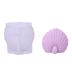 Muschelförmige Kerzen-DIY-Silikonformen in Lebensmittelqualität&nbsp;LS-PW-WG36776-01