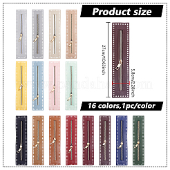 16 pièce 16 couleurs accessoires de vêtement&nbsp;FIND-ME0004-04