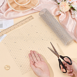 Polyester-Mesh-Tüllstoff&nbsp;DIY-WH0671-348B