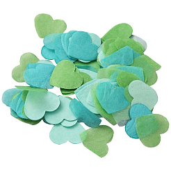 5 busta di coriandoli a forma di cuore di carta&nbsp;AJEW-CP0011-74A
