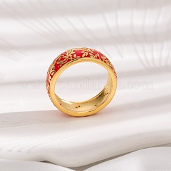 Anillos de dedo latón micropavé circonio cúbico&nbsp;FS-WGFDCA6-01