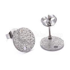 Accesorios para aretes de acero inoxidable 304 que no se deslustran&nbsp;STAS-Z021-B-01P