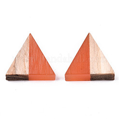 Durchscheinende Cabochons aus Harz und Holz&nbsp;LS-CRES-N028-001A-A03