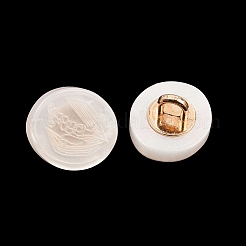 Bottoni con gambo in lega di resina a 1 foro&nbsp;FIND-B065-03G-07