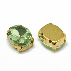 Nähen auf Rhinestone&nbsp;RGLA-T091-10x14mm-19G