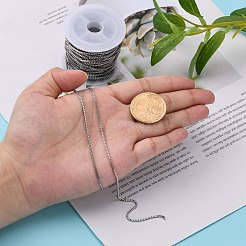 Chaînes de Venise en acier inoxydable 304 résistant au ternissement&nbsp;CHS-K001-33B