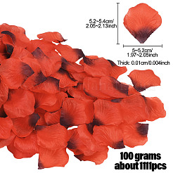 100 g di petali di rosa artificiali satinati&nbsp;DIY-SP0005-68H