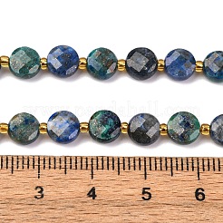 Natürliche Chrysokolla und Lapislazuli Perlen&nbsp;G-K389-B81-01