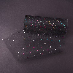 Rubans de maille déco paillettes coeur&nbsp;OCOR-P010-E-I27