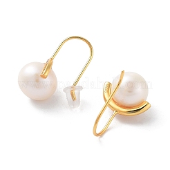 Orecchini pendenti con perle naturali da donna&nbsp;EJEW-E303-13G
